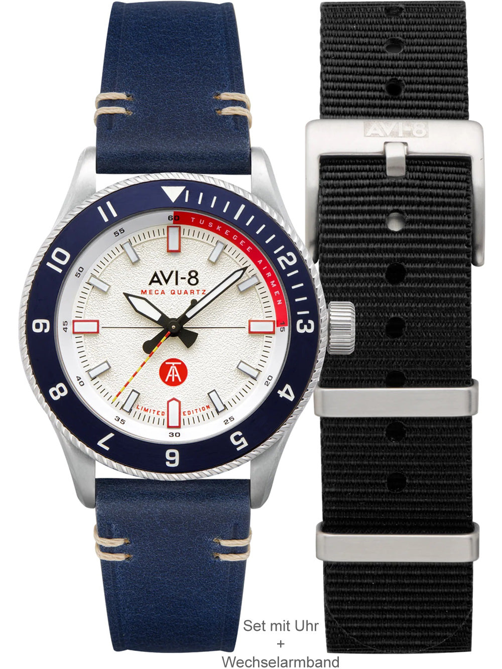 AVI-8 AV-4103-03 Tuskegee Air Limited Edition 40mm