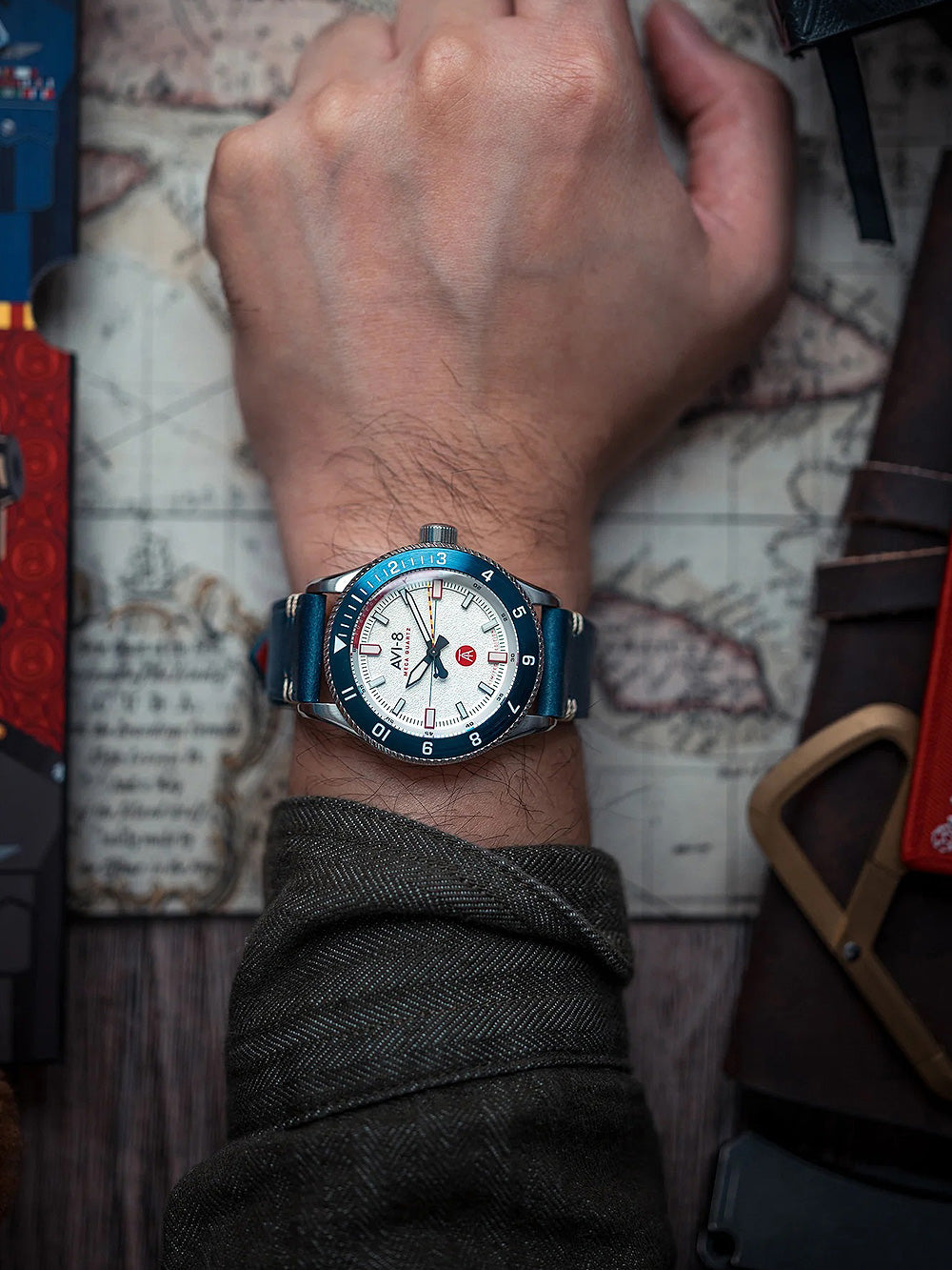 AVI-8 AV-4103-03 Tuskegee Air Limited Edition 40mm