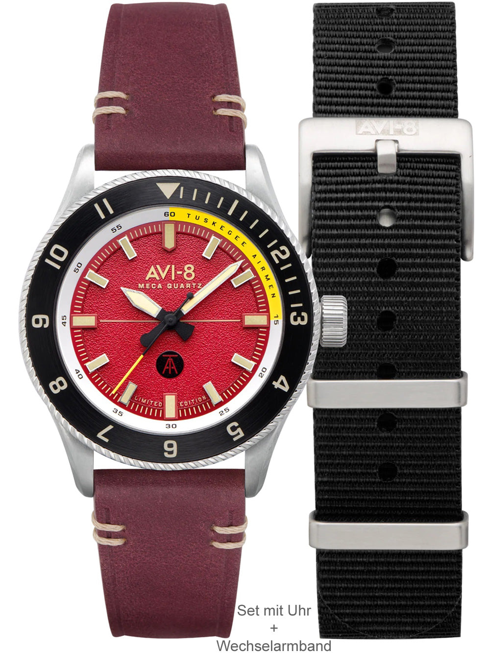 AVI-8 AV-4103-04 Tuskegee Air Limited Edition 40mm