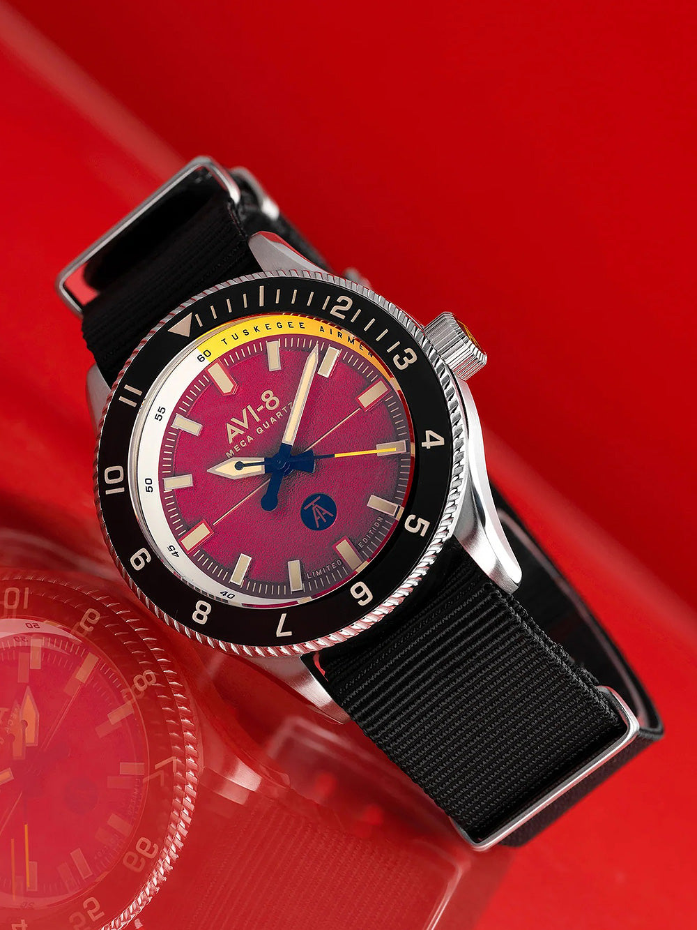 AVI-8 AV-4103-04 Tuskegee Air Limited Edition 40mm