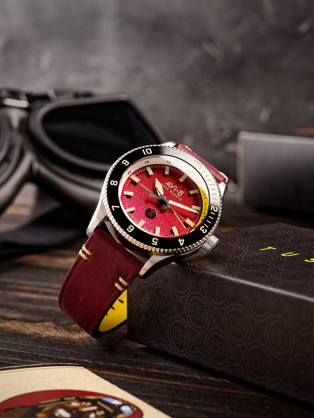 AVI-8 AV-4103-04 Tuskegee Air Limited Edition 40mm