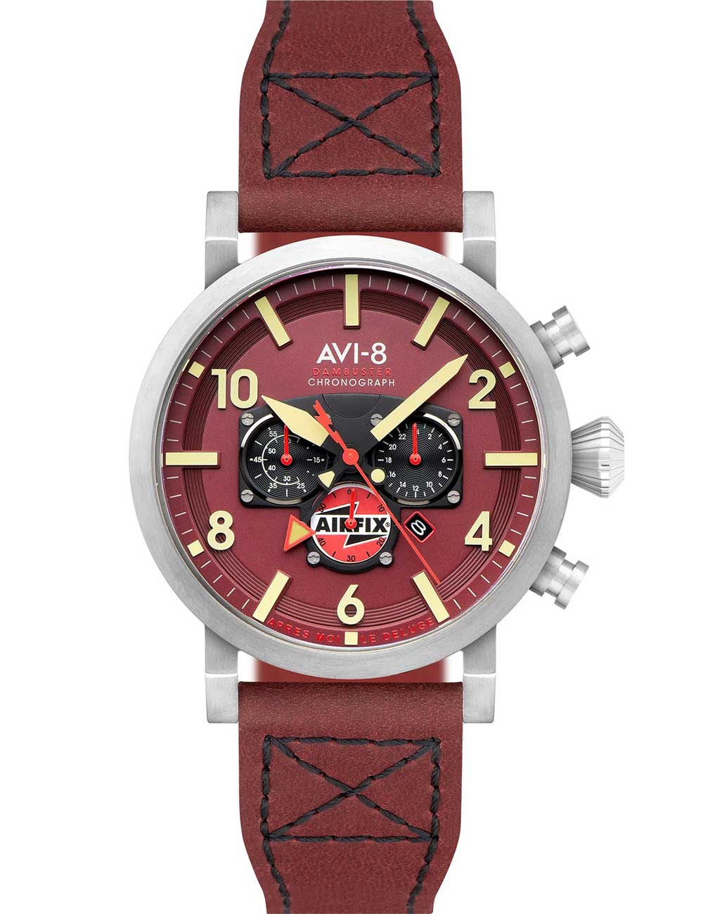 AVI-8 AV-4107-04 buster Gibson Dual-Time 43mm