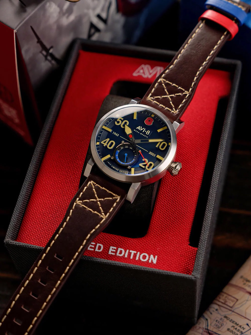 AVI-8 AV-4108-RBL-02 buster Limited 80th Anniversary Royal British Legion