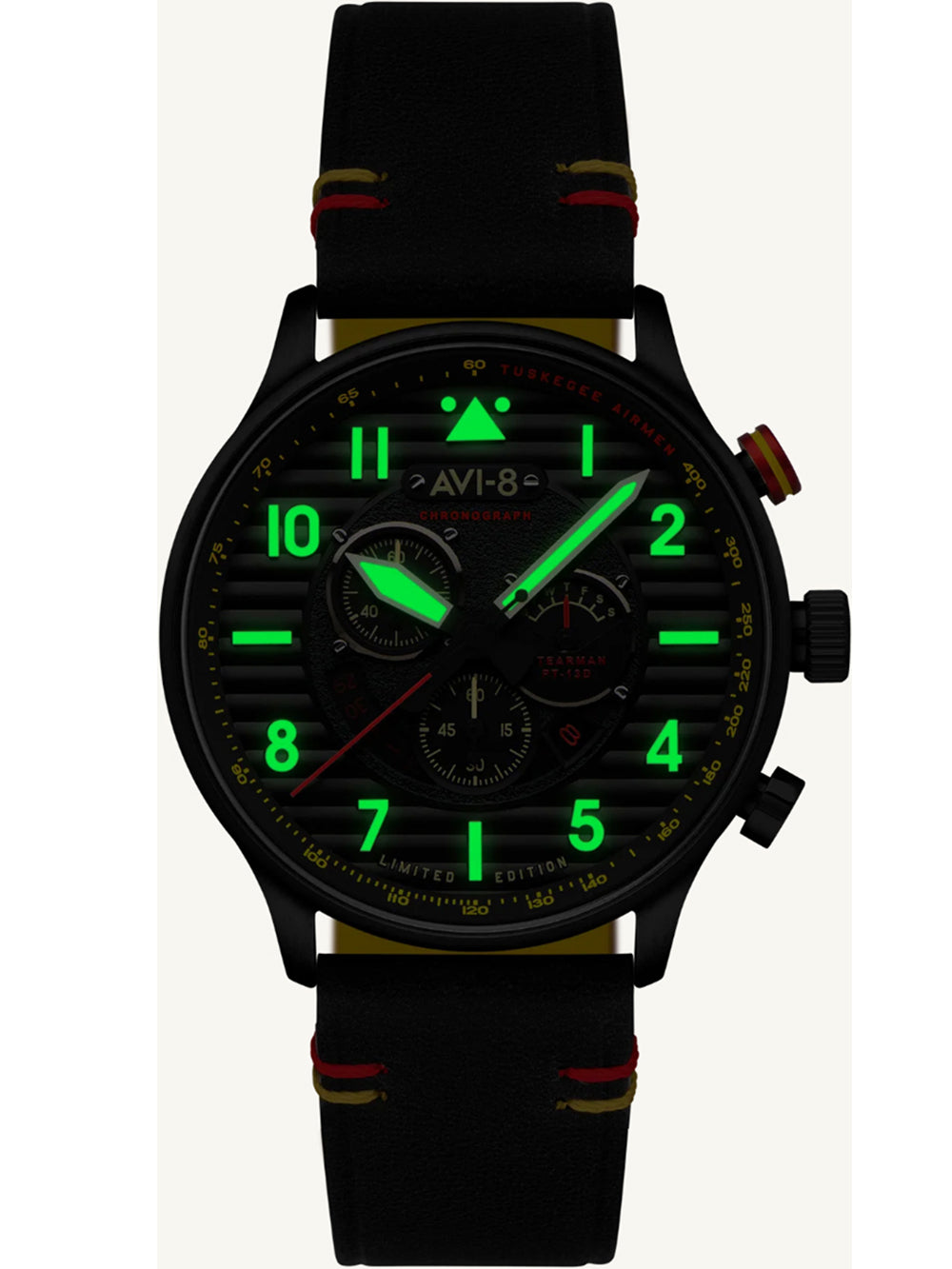 AVI-8 AV-4109-01 Flyboy Spirit of Tuskegee Limited Chrono 44mm