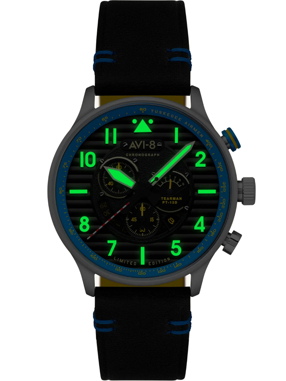 AVI-8 AV-4109-03 Flyboy Spirit of Tuskegee Limited Chrono 44mm