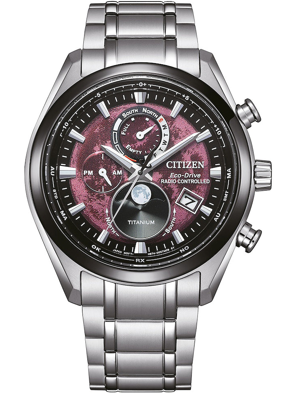 Citizen BY1018-80X Eco-Drive Moonphase Titan Radio Controlled