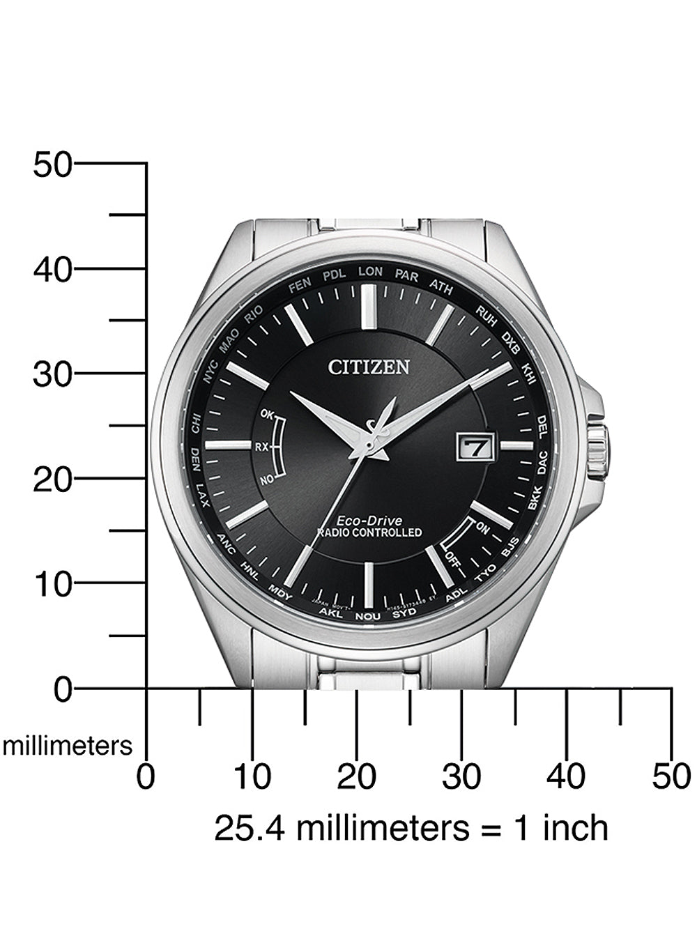 Citizen CB0250-84E Eco-Drive radio controlled 43mm