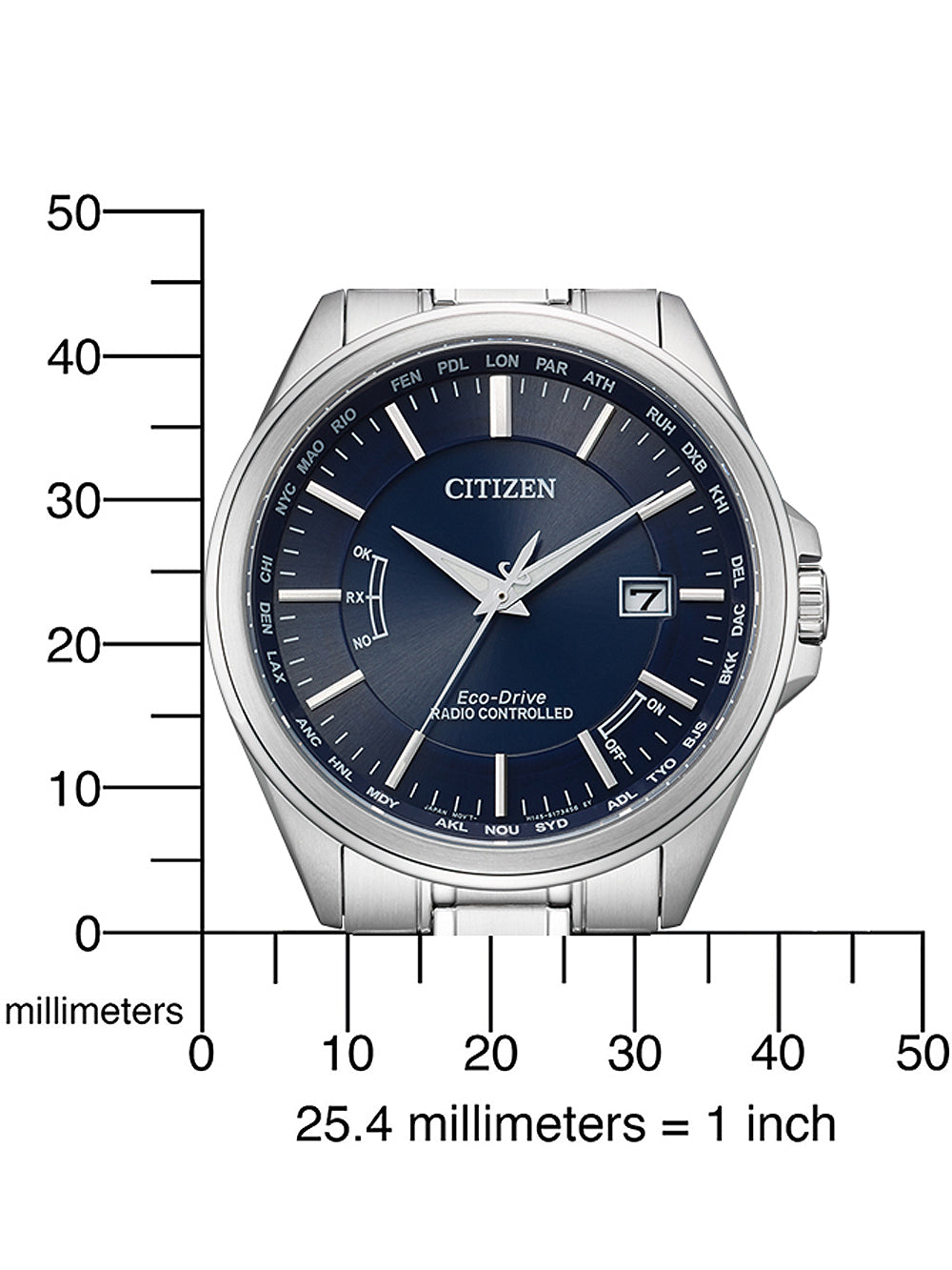 Citizen CB0250-84L Eco-Drive radio controlled 43mm