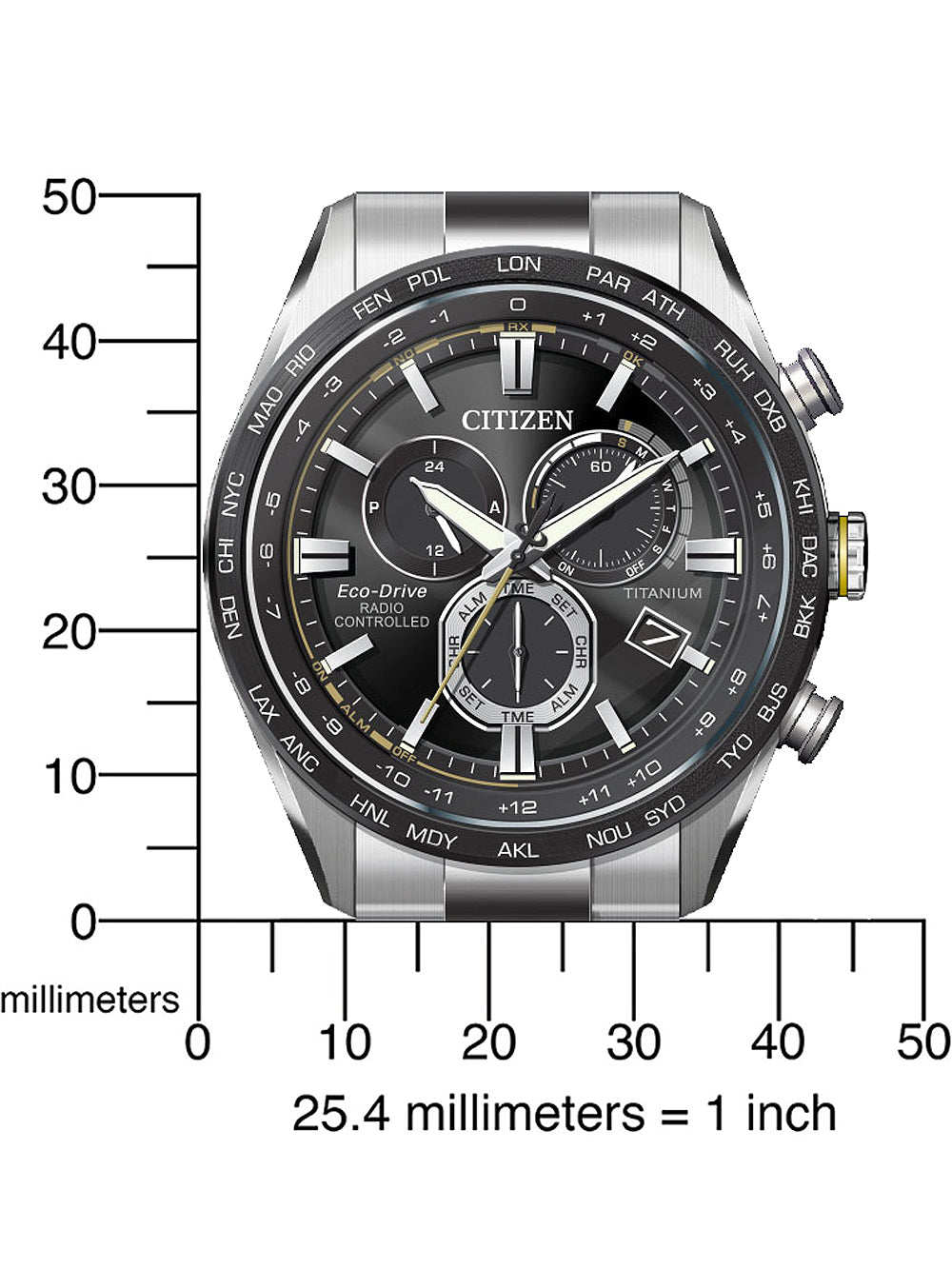 Citizen CB5947-80E Eco-Drive Super Titan 43mm