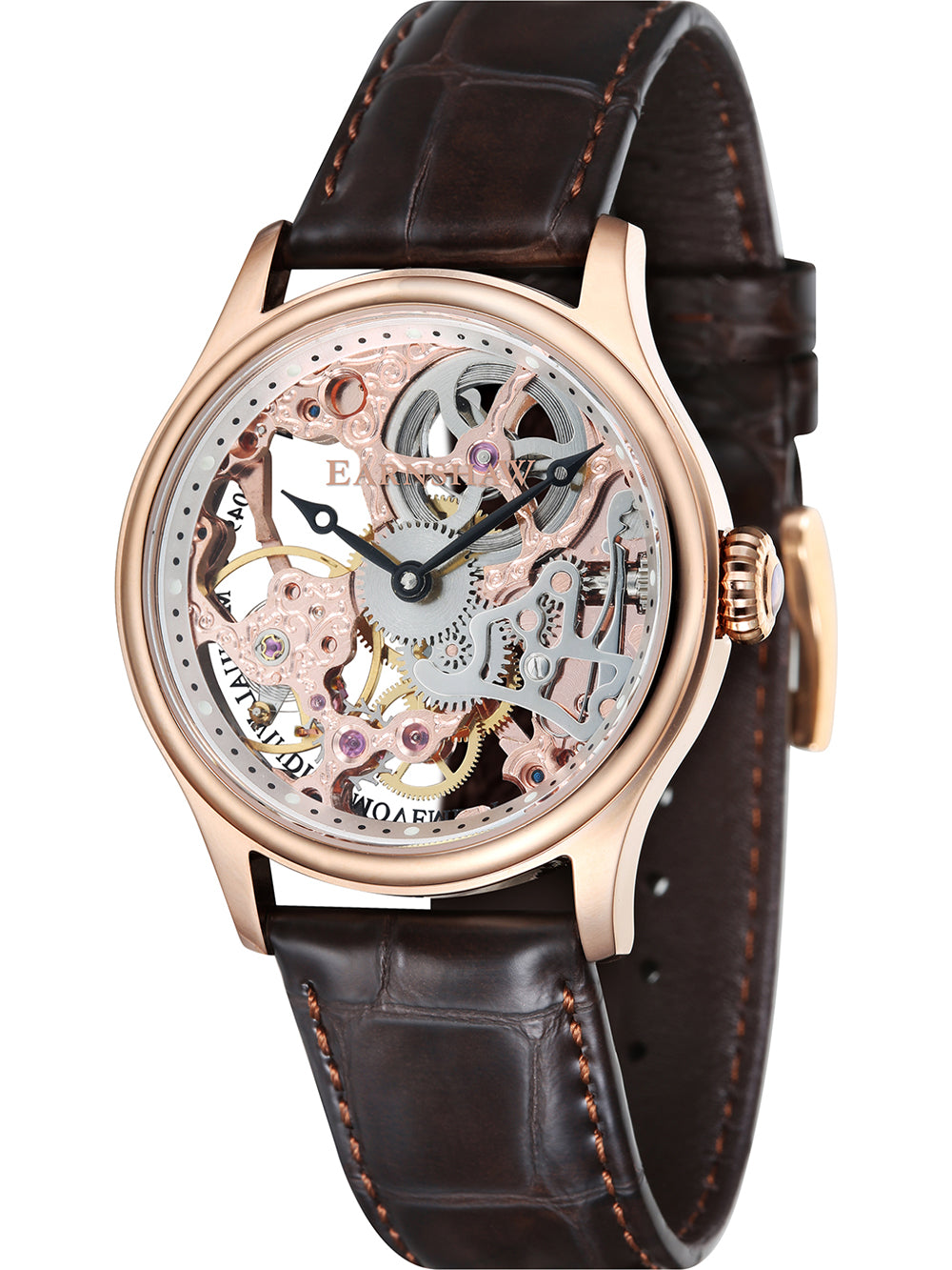 Thomas Earnshaw ES-8049-03 Bauer Mechanical Skeleton 42mm