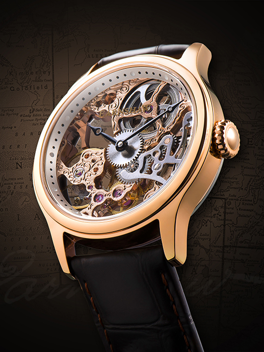 Thomas Earnshaw ES-8049-03 Bauer Mechanical Skeleton 42mm