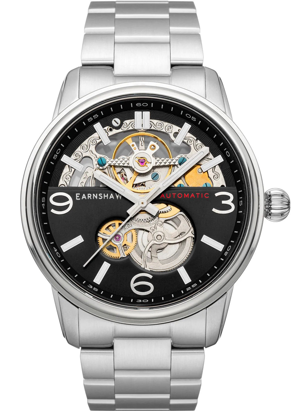 Thomas Earnshaw ES-8178-11 Carlyle Skeleton Automatisk 42mm