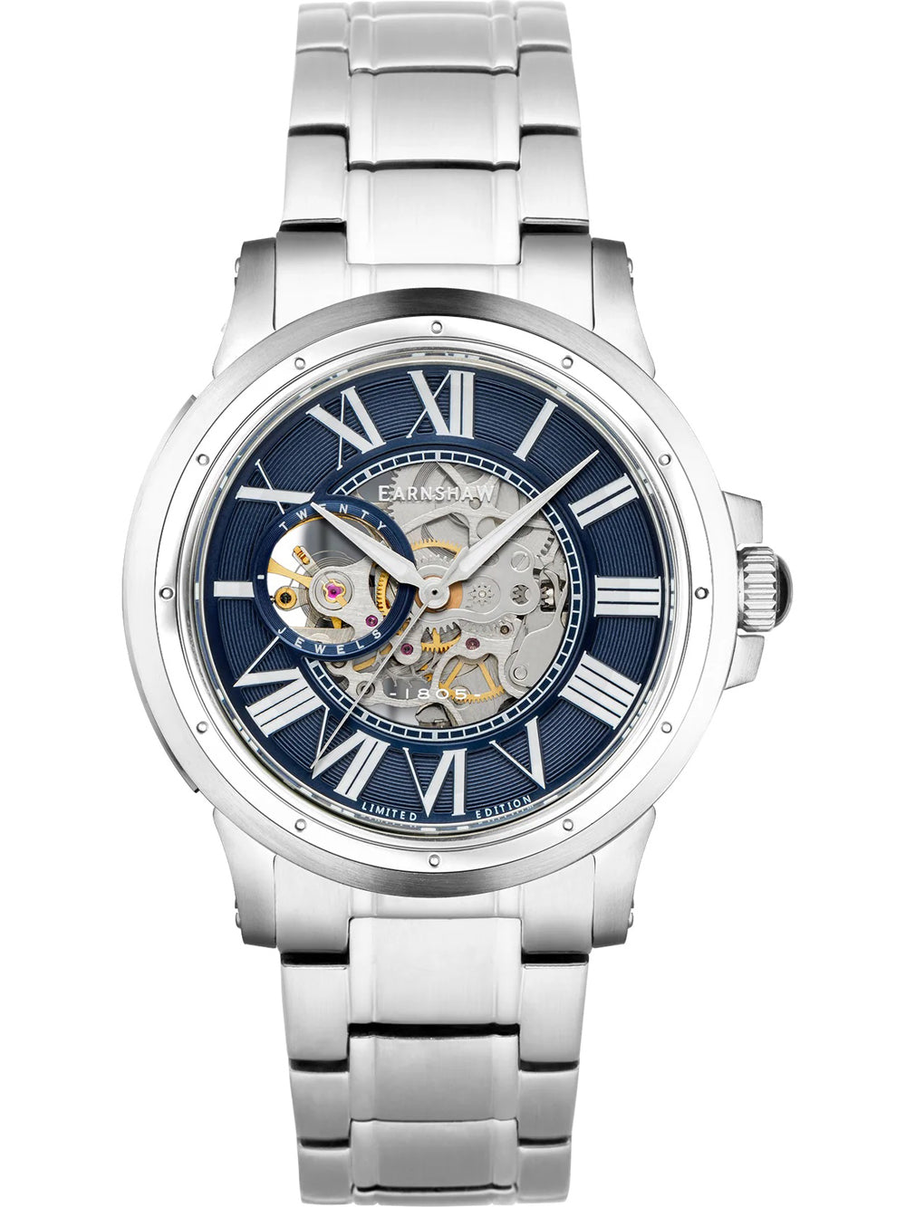 Thomas Earnshaw ES-8243-33 Comet Open Heart Skeleton 42mm