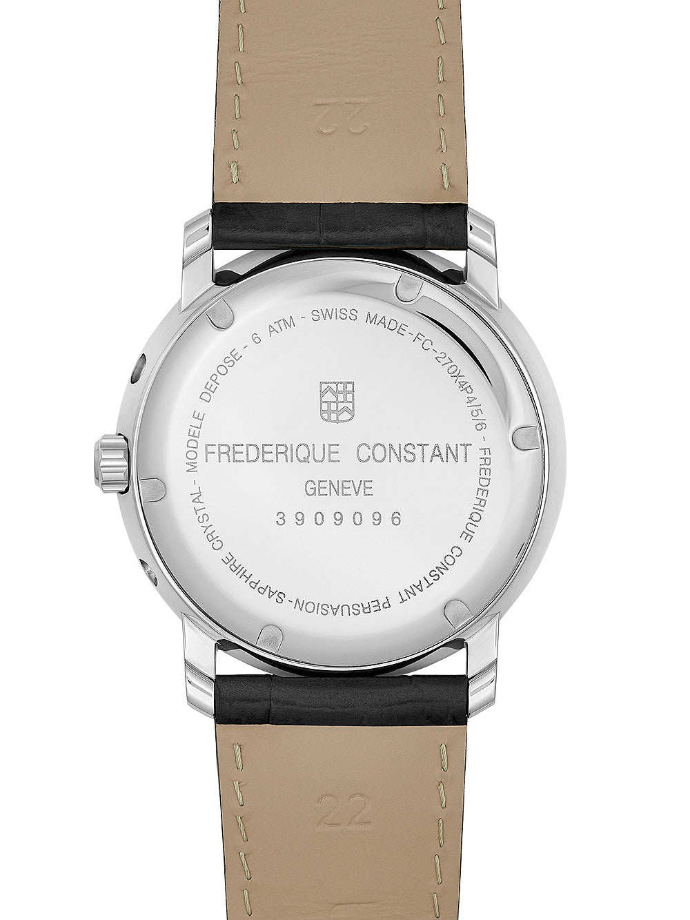 Frederique Constant FC-270SW4P26 Classic Businesstimer Moonphase