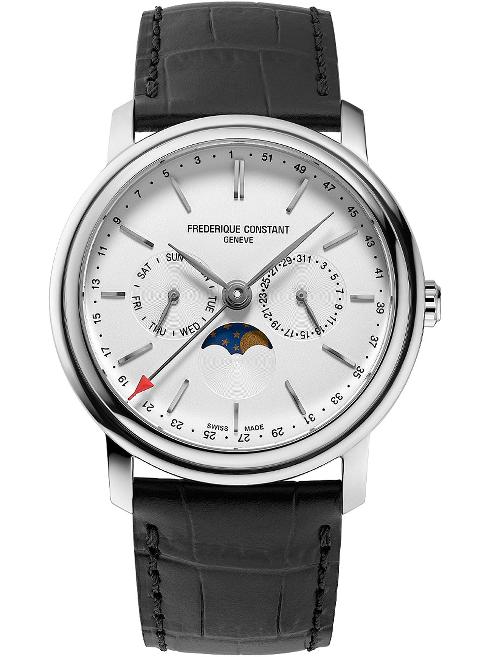 Frederique Constant FC-270SW4P26 Classic Businesstimer Moonphase