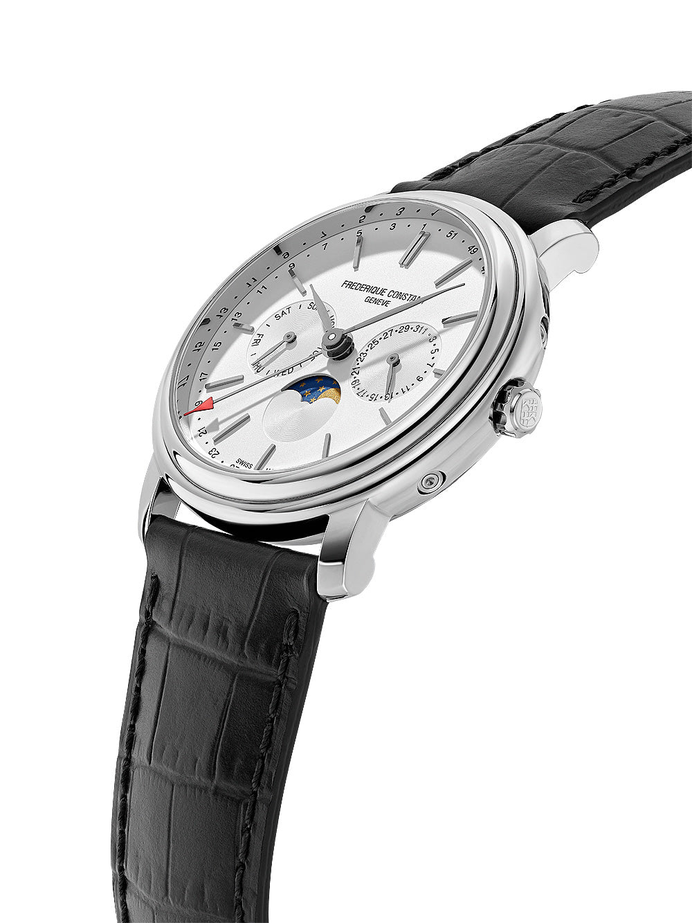 Frederique Constant FC-270SW4P26 Classic Businesstimer Moonphase