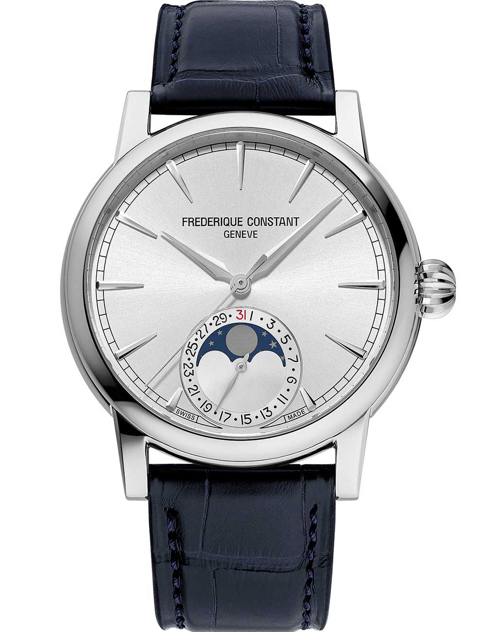 Frederique Constant FC-716S3H6 Classic Manufacture Moonphase Date 40mm