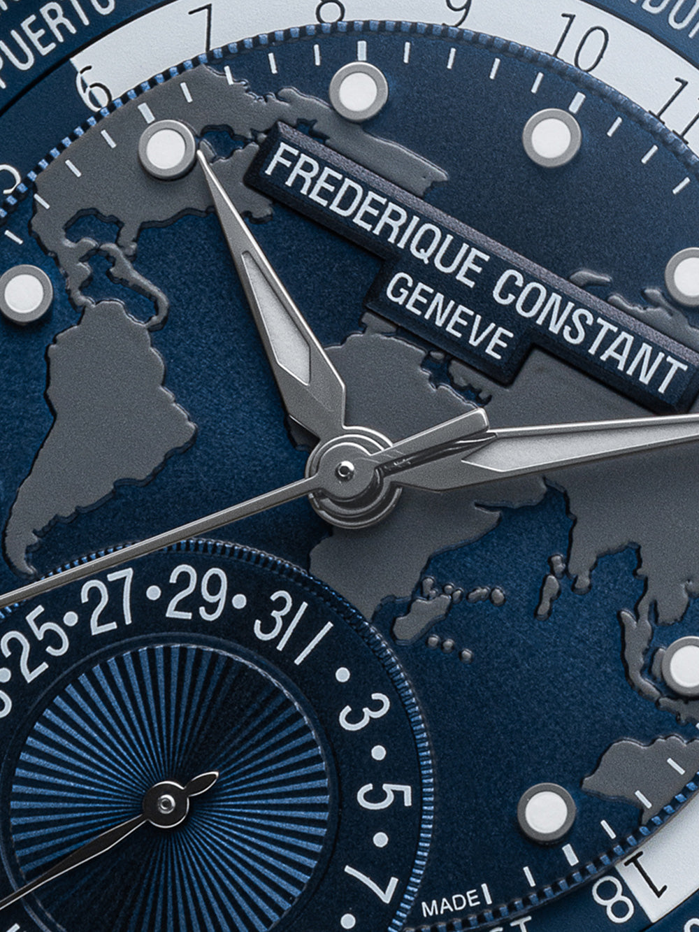 Frederique Constant FC-718NWM4H6 Classic Worldtimer Automatisk