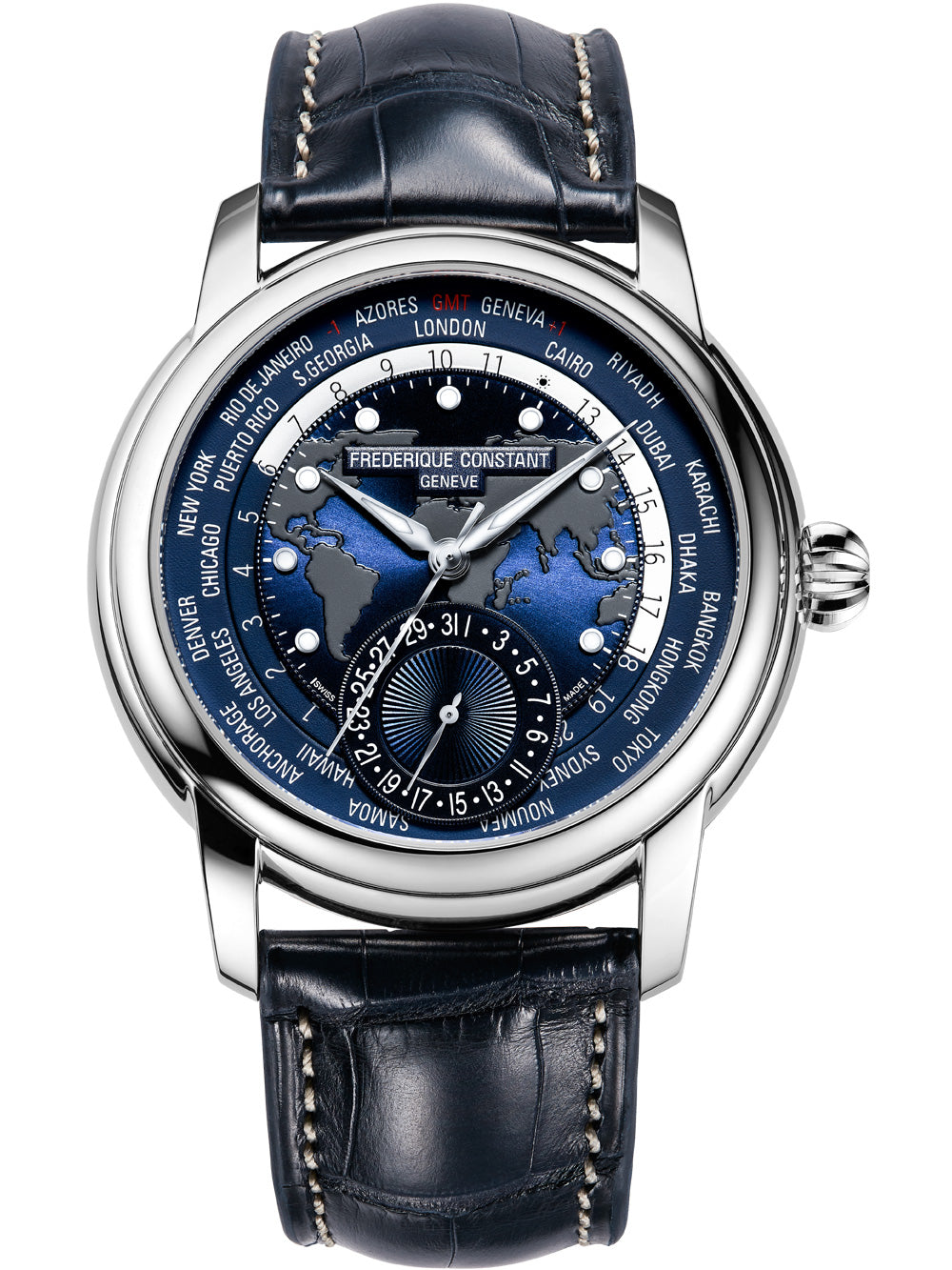 Frederique Constant FC-718NWM4H6 Classic Worldtimer Automatisk