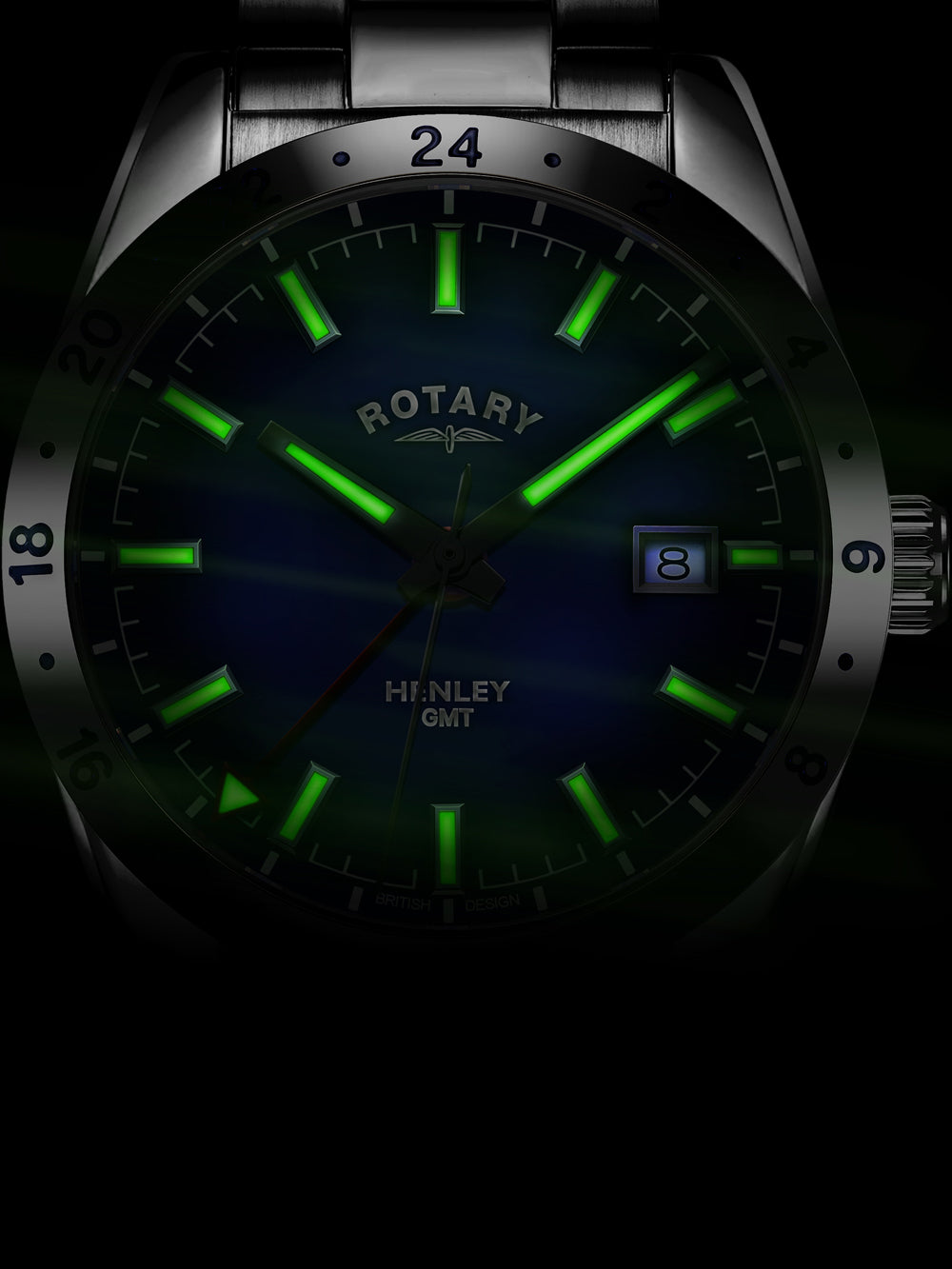 Rotary GB05176/05 Henley GMT   40mm