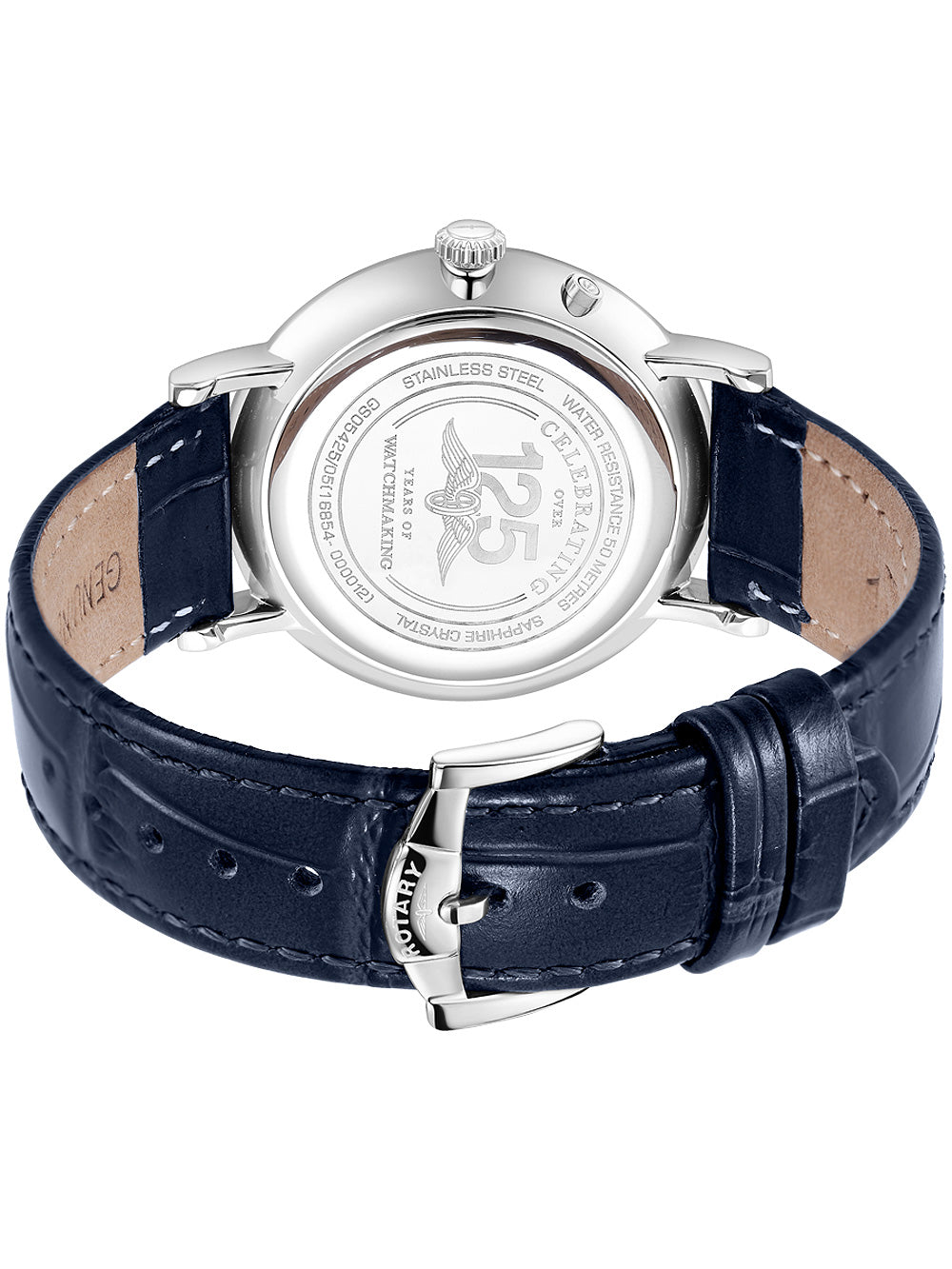 Rotary GS05425/05 Windsor Moon Phase Unisex 38mm