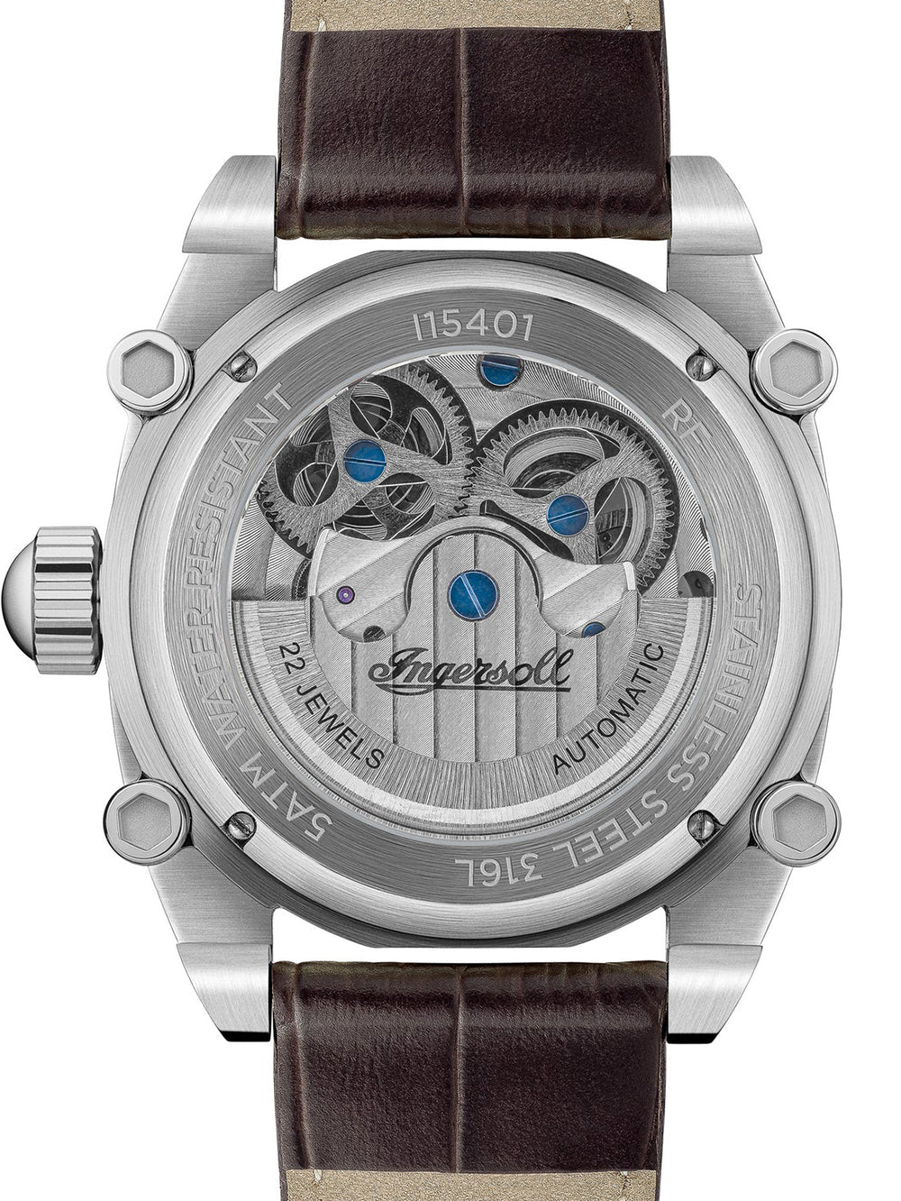 Ingersoll I15401 Varsity Dual Time Automatisk 45mm