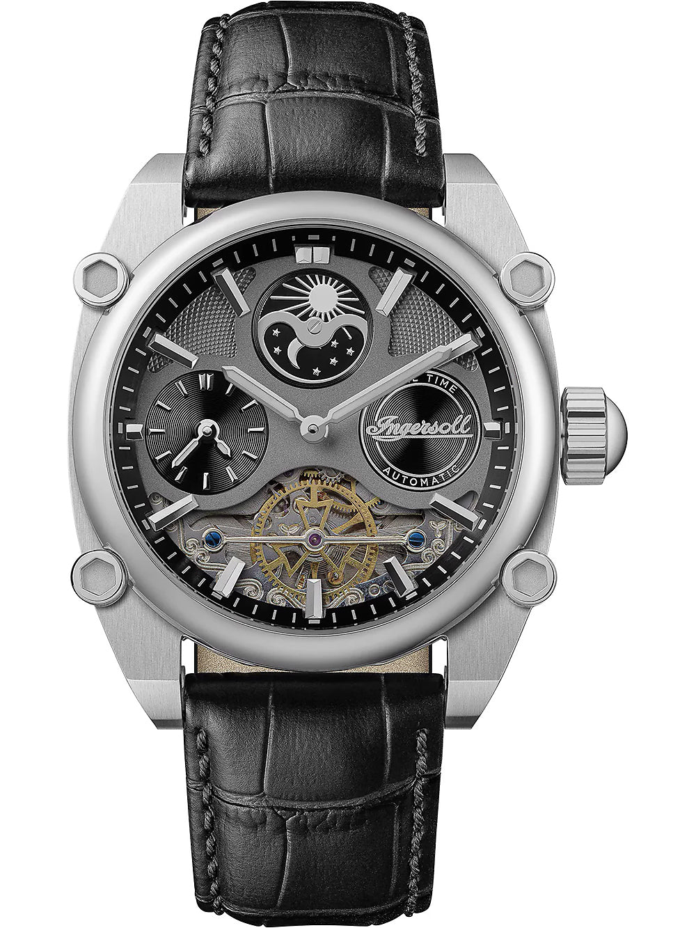 Ingersoll I15402 Varsity Dual Time Automatisk 45mm