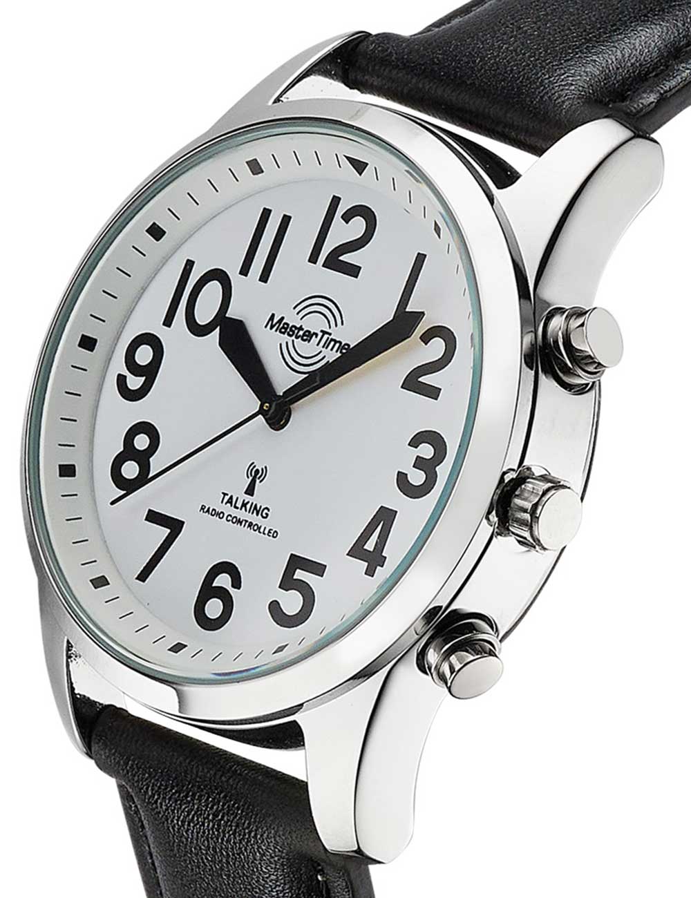 Master Time MTGA-10690-60L enuhr Sprechende Funk Quarz 43mm