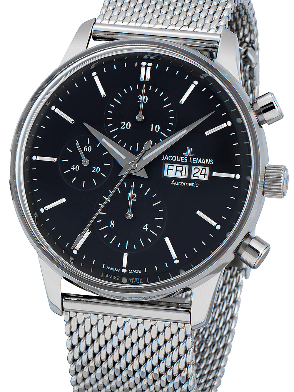 Jacques Lemans N-208C Retro Classic automatic chronograph 44mm