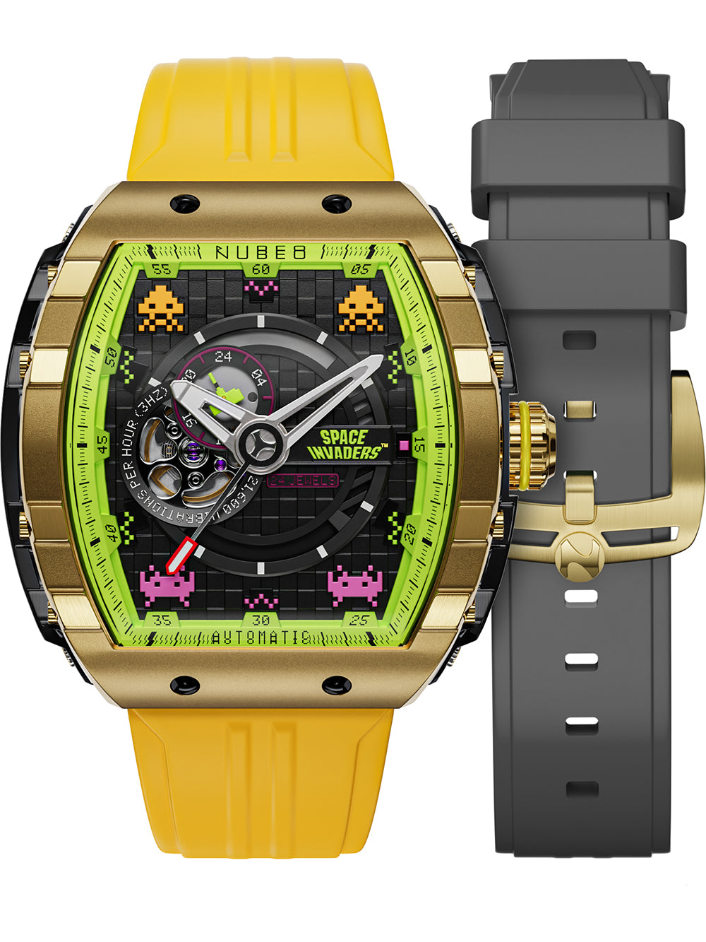 Nubeo NB-6047-SI-03 Magellan Automatisk Limited 48mm