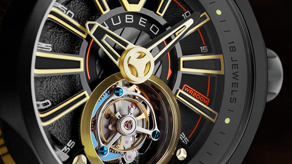 Nubeo NB-6075-05 Messenger Tourbillon Limited 52mm