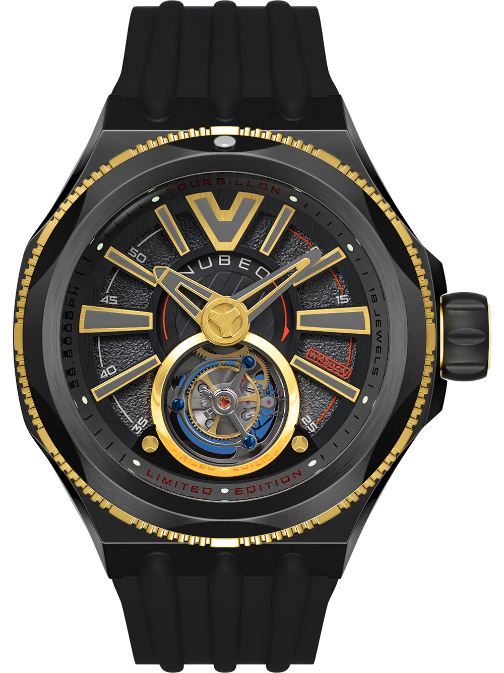 Nubeo NB-6075-05 Messenger Tourbillon Limited 52mm