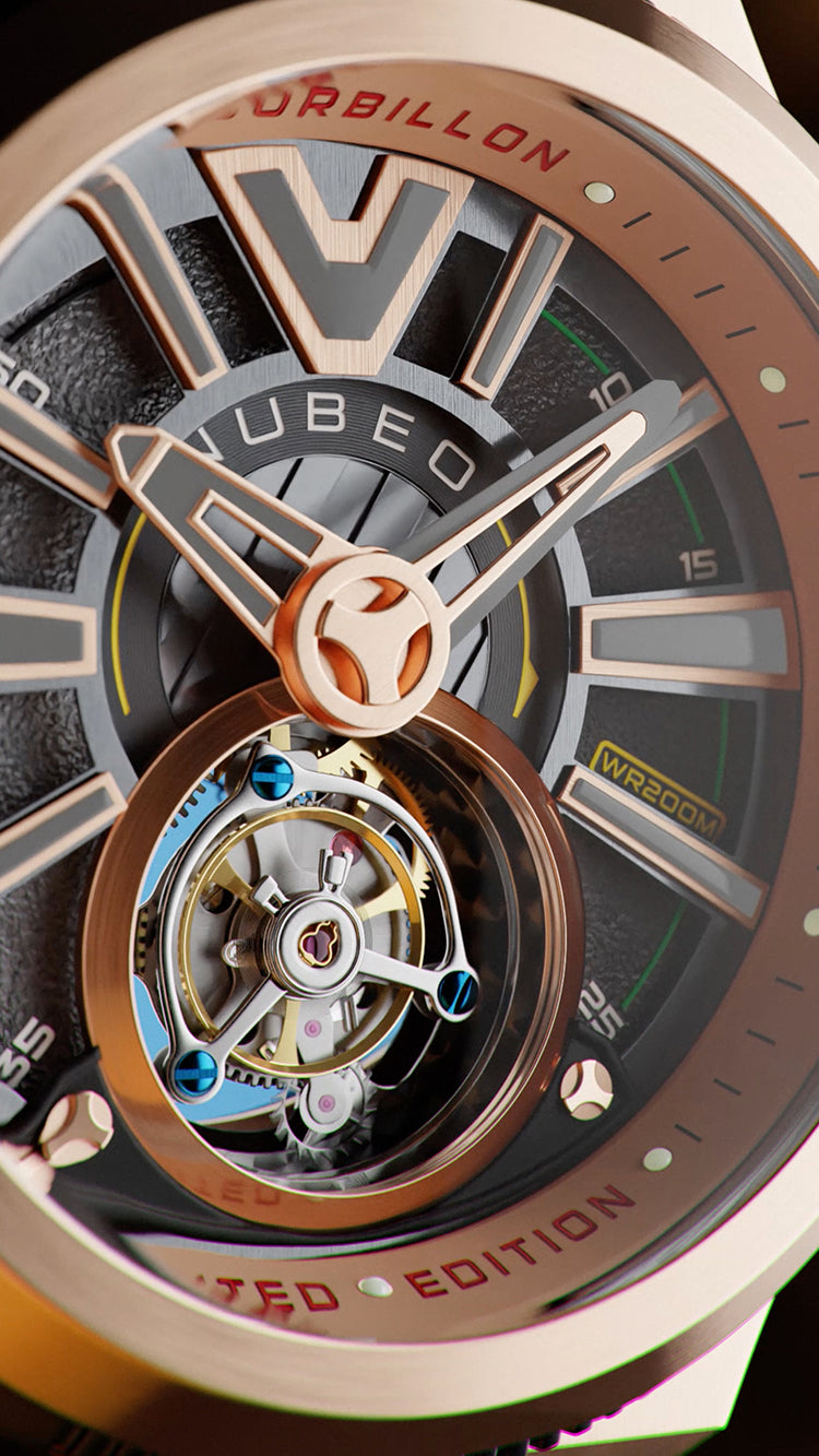 Nubeo NB-6075-07 Messenger Tourbillon Limited 52mm