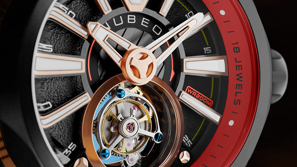 Nubeo NB-6075-09 Messenger Tourbillon Limited 52mm