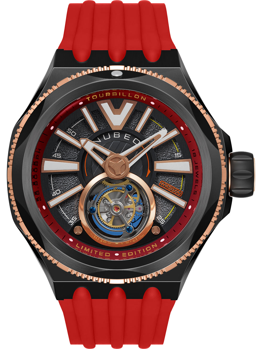 Nubeo NB-6075-09 Messenger Tourbillon Limited 52mm