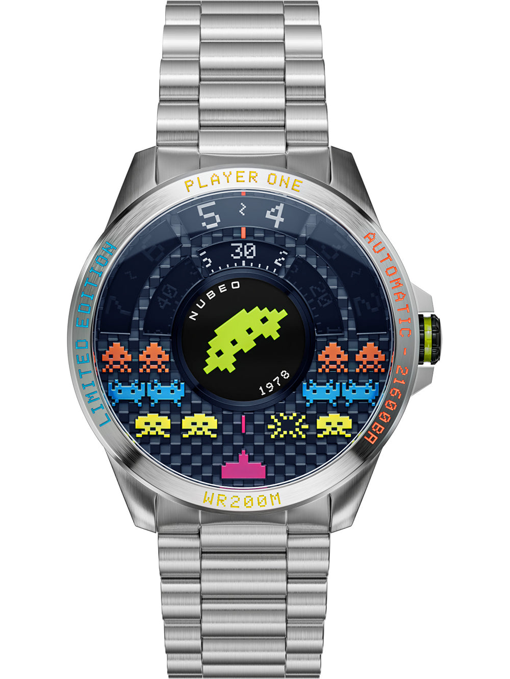 Nubeo NB-6082-SI-22 Quasar Automatisk Limited 48mm