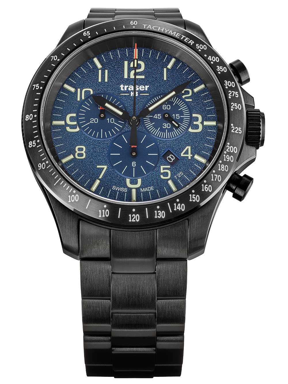 Traser H3 109462 P67 Officer chrono blue steel 46mm