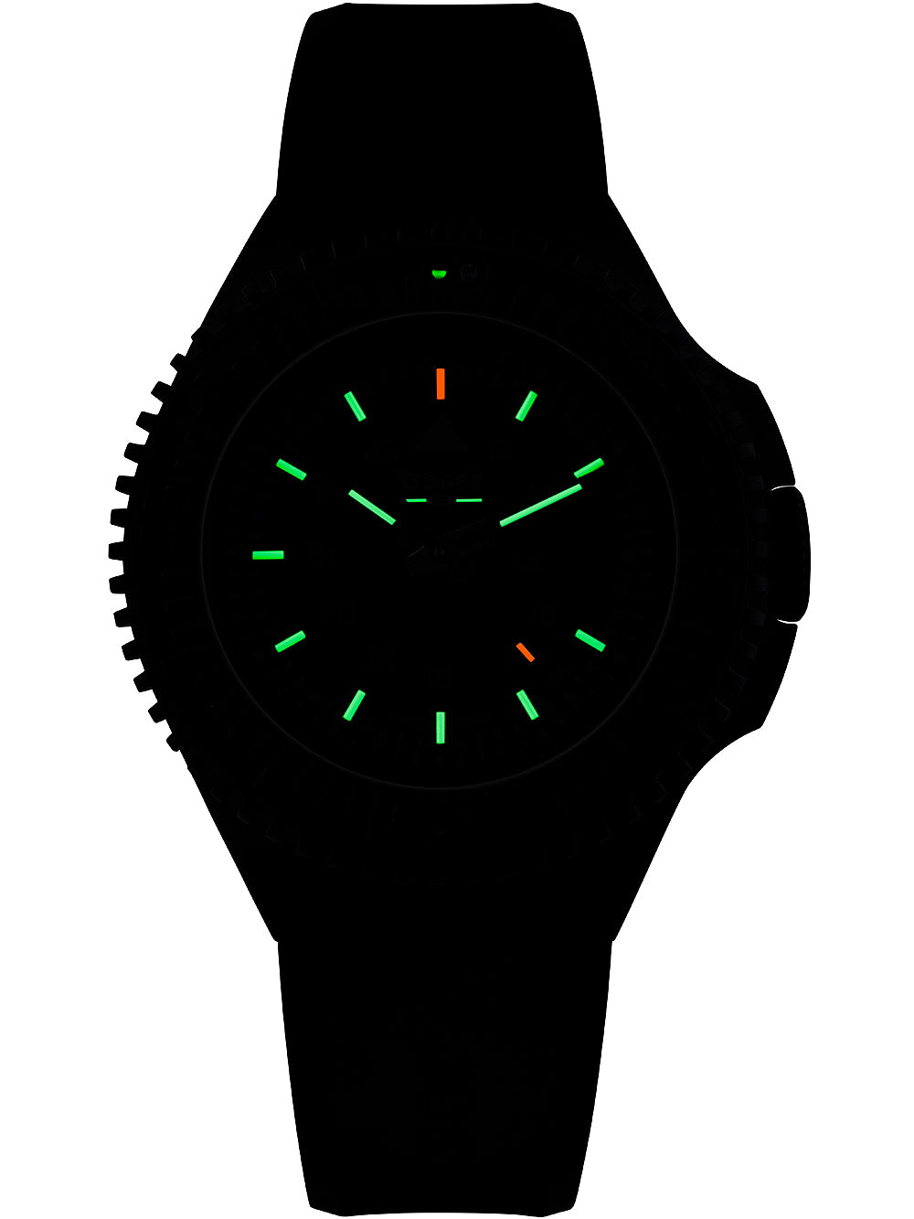 Traser H3 109857 P69 Svart-Stealth Blå 46mm