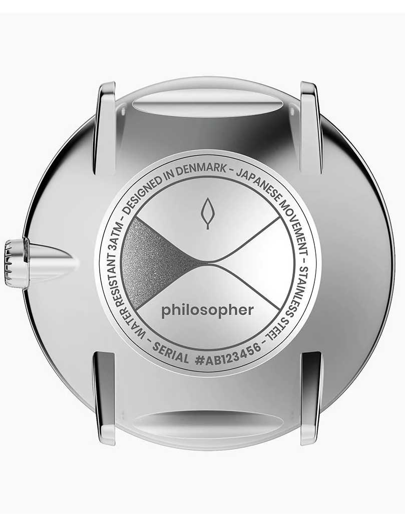 Nordgreen PH36SILEBLXX Philosopher Unisex 36mm