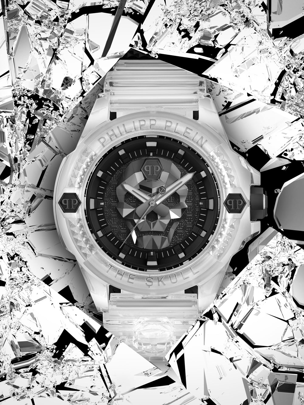 Philipp Plein PWWAA0423 The Skull 44mm 44mm