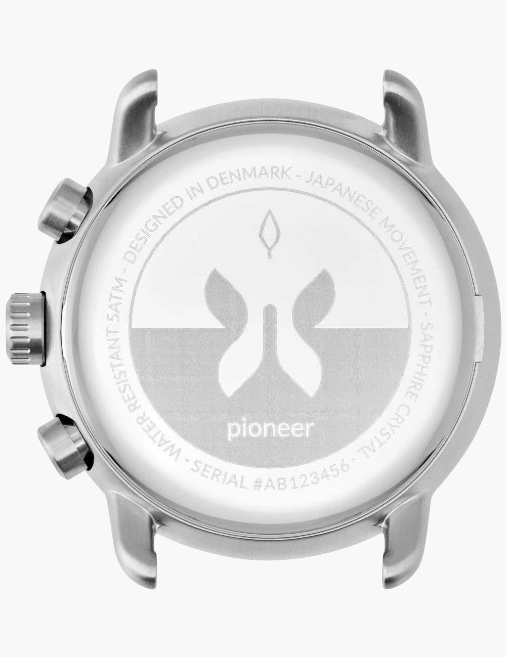 Nordgreen PI42SILEBRNA Pioneer 42mm