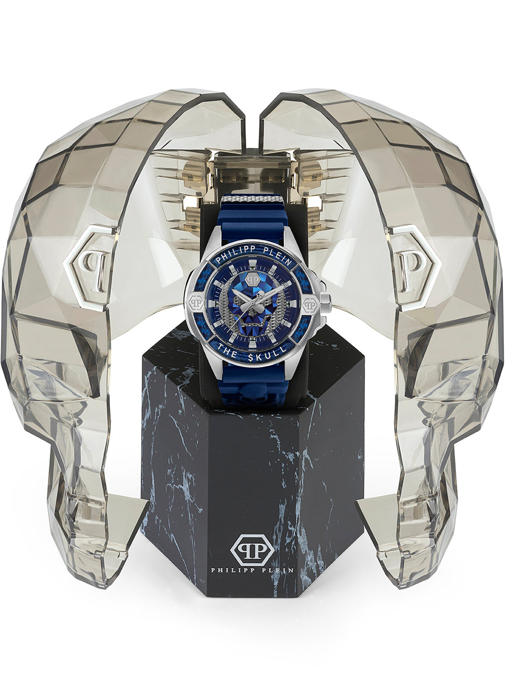 Philipp Plein PWAAA1722 The $kull Carbon Fiber 44mm