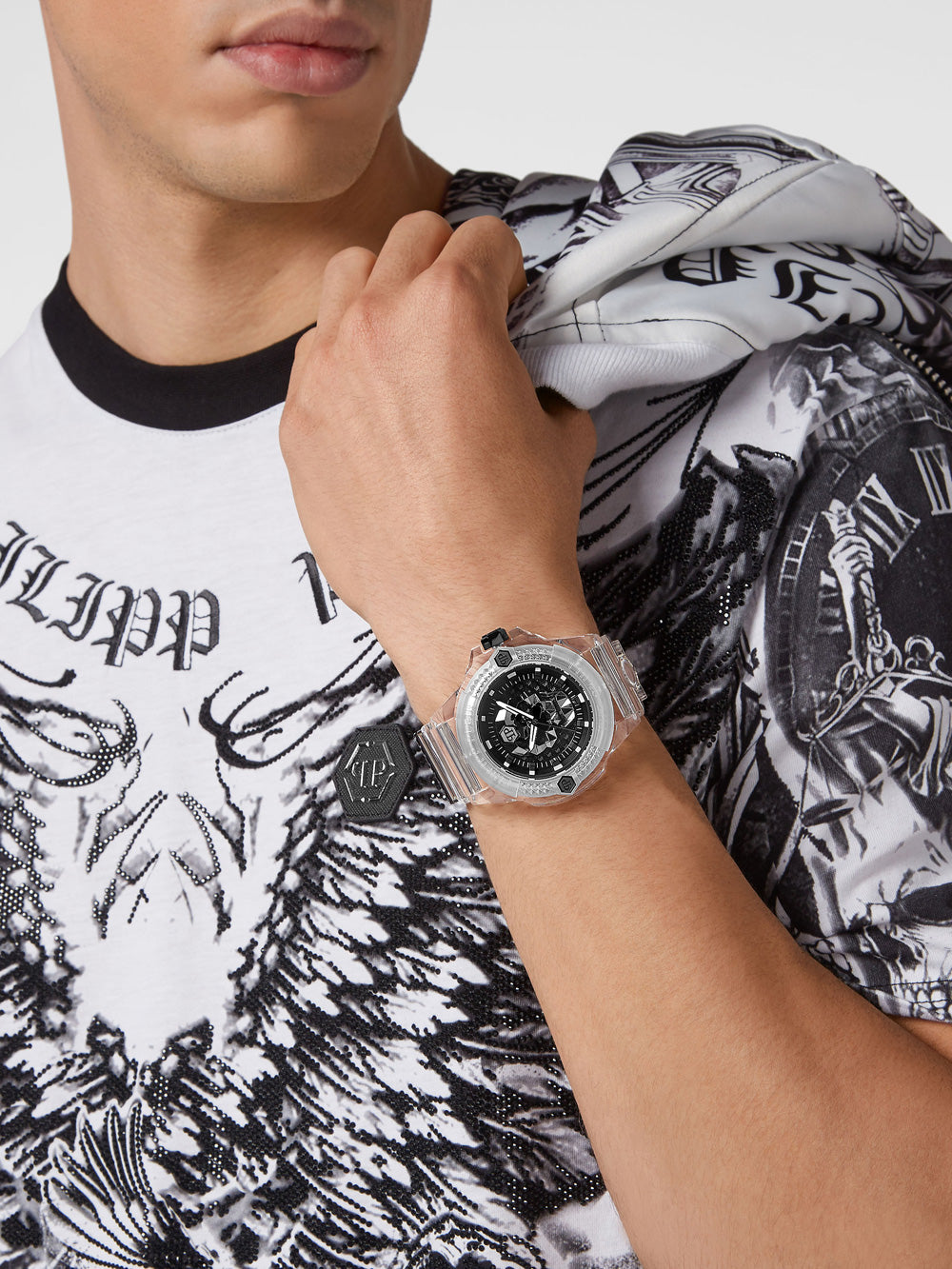 Philipp Plein PWWAA0423 The Skull 44mm 44mm