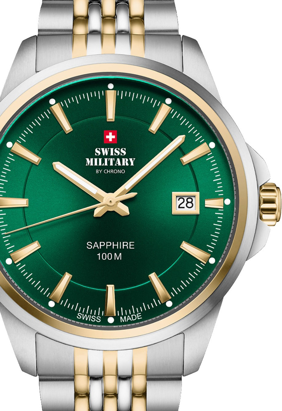 Swiss Military SM34104.06 Classic Sapphire Glas 40mm