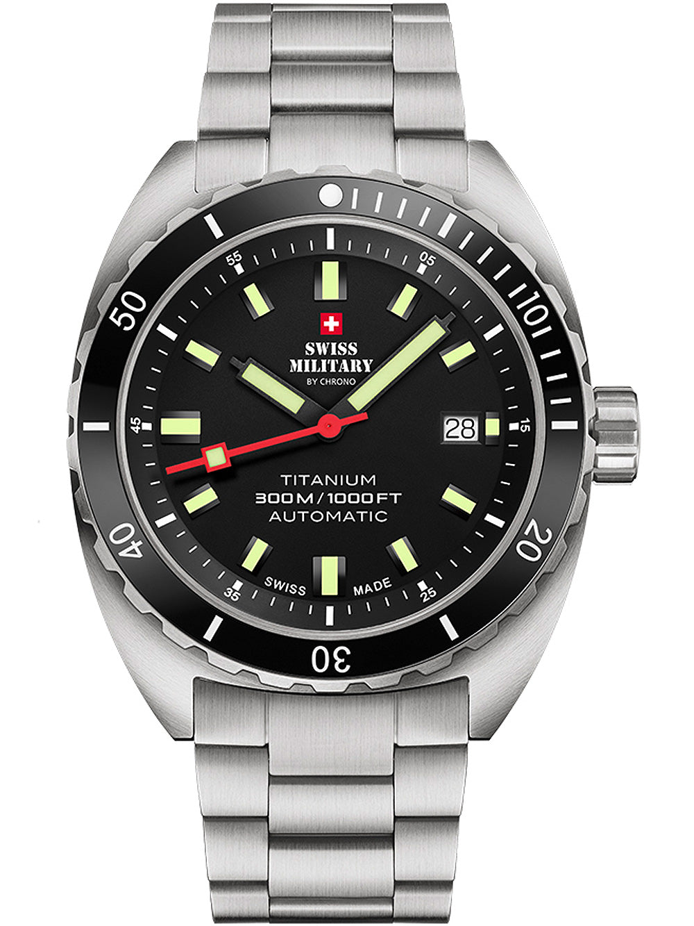 Swiss Military SMA34100.01 Diver Titan Automatisk 42mm