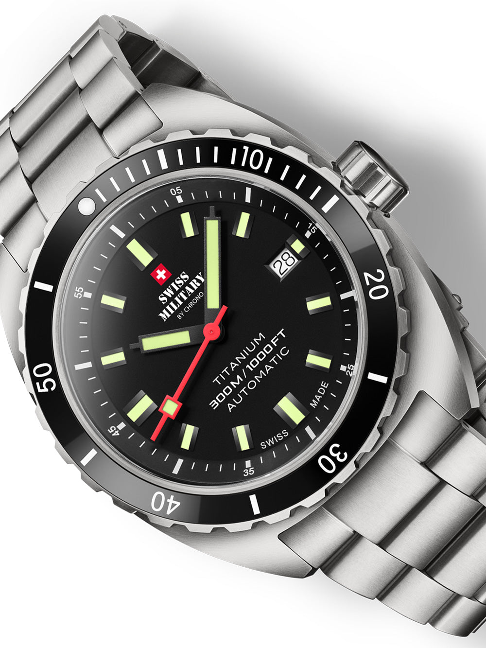 Swiss Military SMA34100.01 Diver Titan Automatisk 42mm