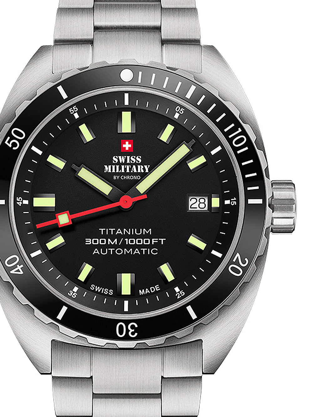 Swiss Military SMA34100.01 Diver Titan Automatisk 42mm