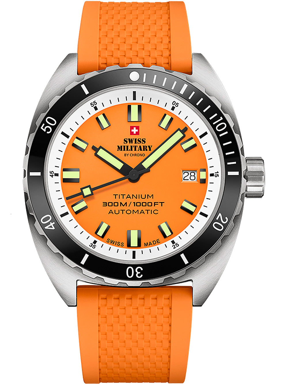 Swiss Military SMA34100.10 Diver Titan Automatisk 42mm