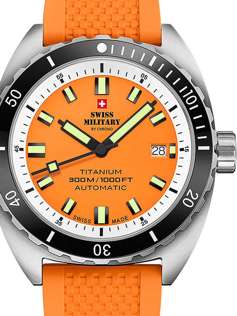 Swiss Military SMA34100.10 Diver Titan Automatisk 42mm