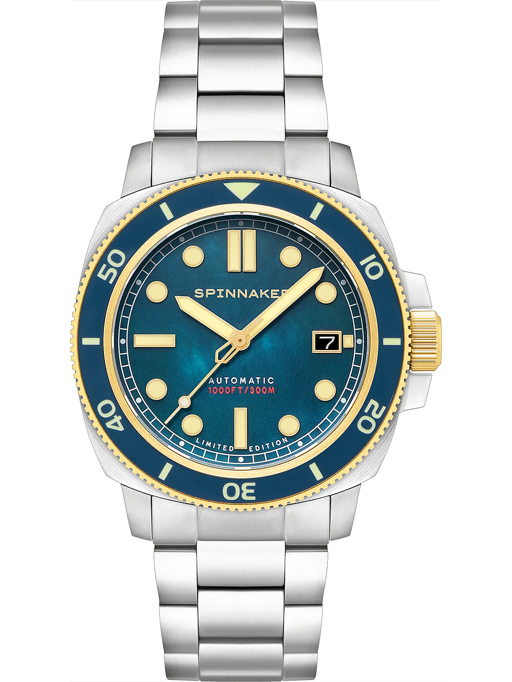 Spinnaker SP-5106-44 Hull Automatisk Pearl Diver Limited 42mm